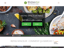 Tablet Screenshot of kitchendiet.fr